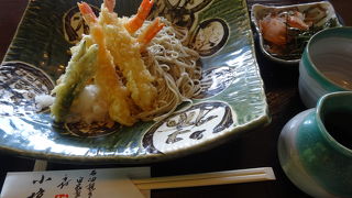 おいしいお蕎麦です