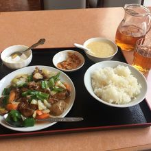 鶏肉とピーマンの炒め物