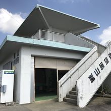 エレベーターはありません。1階は売店です