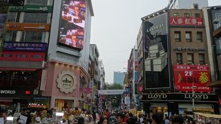 ソウル一の繁華街らしいけど