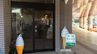 笠置温泉一階の喫茶店