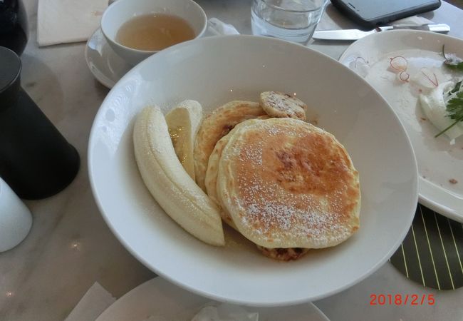 パンケーキが美味しいとのことでしたが普通でした