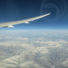 ロシア上空より