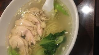 ランチの時間がすいていました。