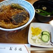 国登録文化財で天丼♪