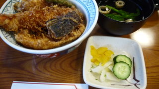 国登録文化財で天丼♪