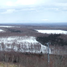国後島も見えます