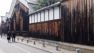 酒蔵のある町の街歩きは楽しい