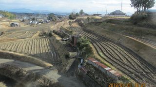 琵琶湖西南部の棚田