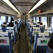 うずしお３号の車内