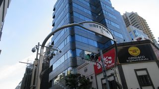 ごく普通の商店街でした。