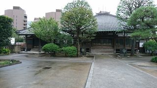 旧東海道沿いのお寺