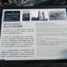 旧鐘楼の説明書き