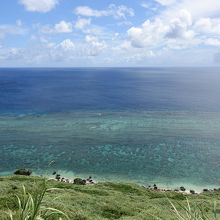 海が広がる。