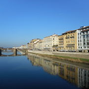 フェレンツェを流れる川