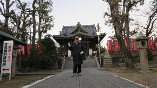 浜松の中心部にあるお稲荷さん