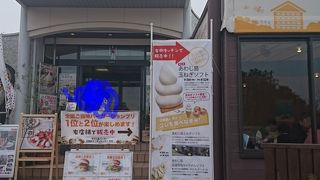 玉ねぎソフトクリームに淡路島バーガーが食べられます♪
