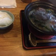 味噌ラーメンとライス