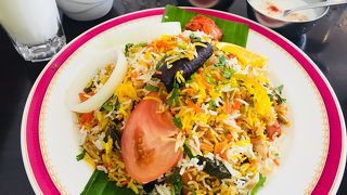 新橋でビリヤニランチ