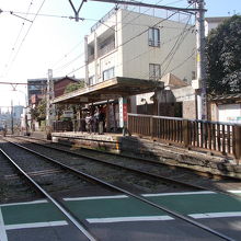 ホームの様子です。