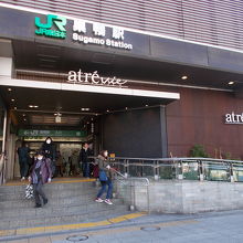 入り口の様子です。