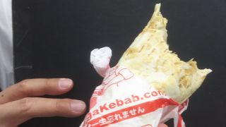 メガケバブの持ち帰り