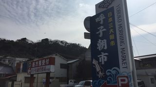 いかの街の雰囲気を味わえる朝市！