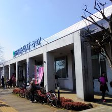 桜見物の出発点となる道の駅です