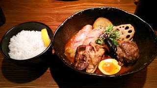 ならんでも美味しいスープカレー