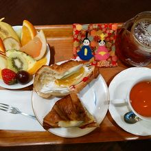 クロワッサンサンドセット