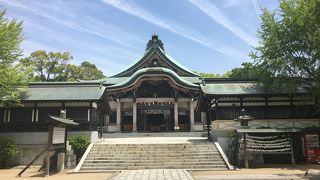 佐世保の神社です