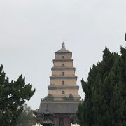 大雁塔の高さは見応えがあります。