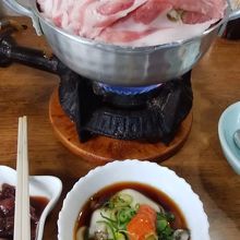 豚すき焼き鍋