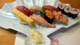 はこね寿司の夕食