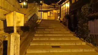 夜はひっそりと