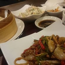 手頃な値段のランチ