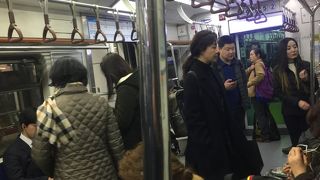 ソウル駅から明洞駅まで利用！