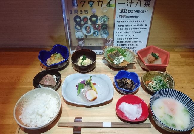 日本酒メインの居酒屋ですがランチも秀逸