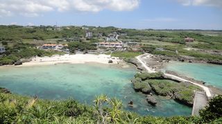 絶景とシュノーケリング