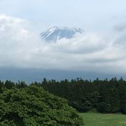 富士山が本当にキレイに見えました