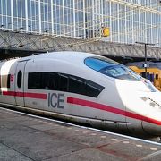 オランダからドイツへ快適な高速列車「ICE」