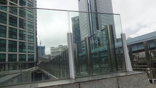 浜離宮の中からよく見えますよ。