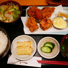 唐揚げ定食