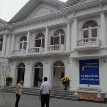 仮設展示中のギャラリー