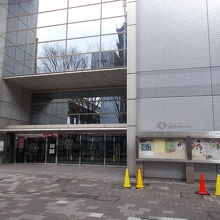 北とぴあの入り口の様子です。