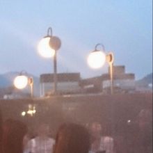 雰囲気抜群の川床