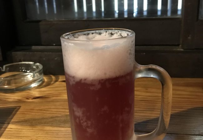 岡山の地ビール、地酒、地焼酎など各種アルコールが味わえ、さらにワンコイン（500円）ランチもある！！