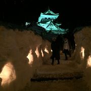 横手城の模擬天守展望台