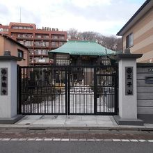 正面の景観です。