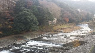 湯本温泉街の景色がきれい